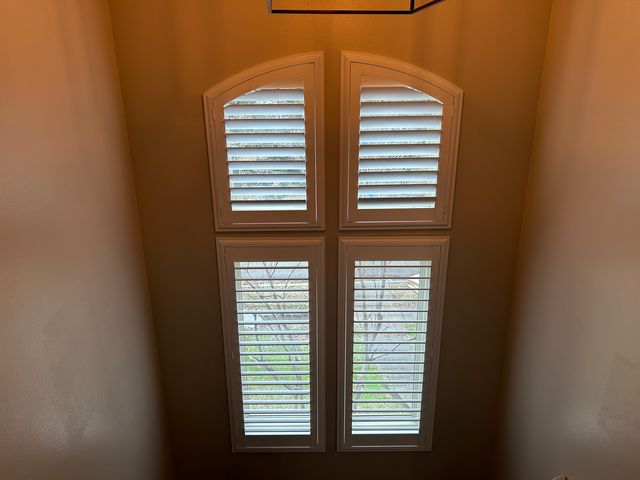 Painted vs Stained Plantation Shutters