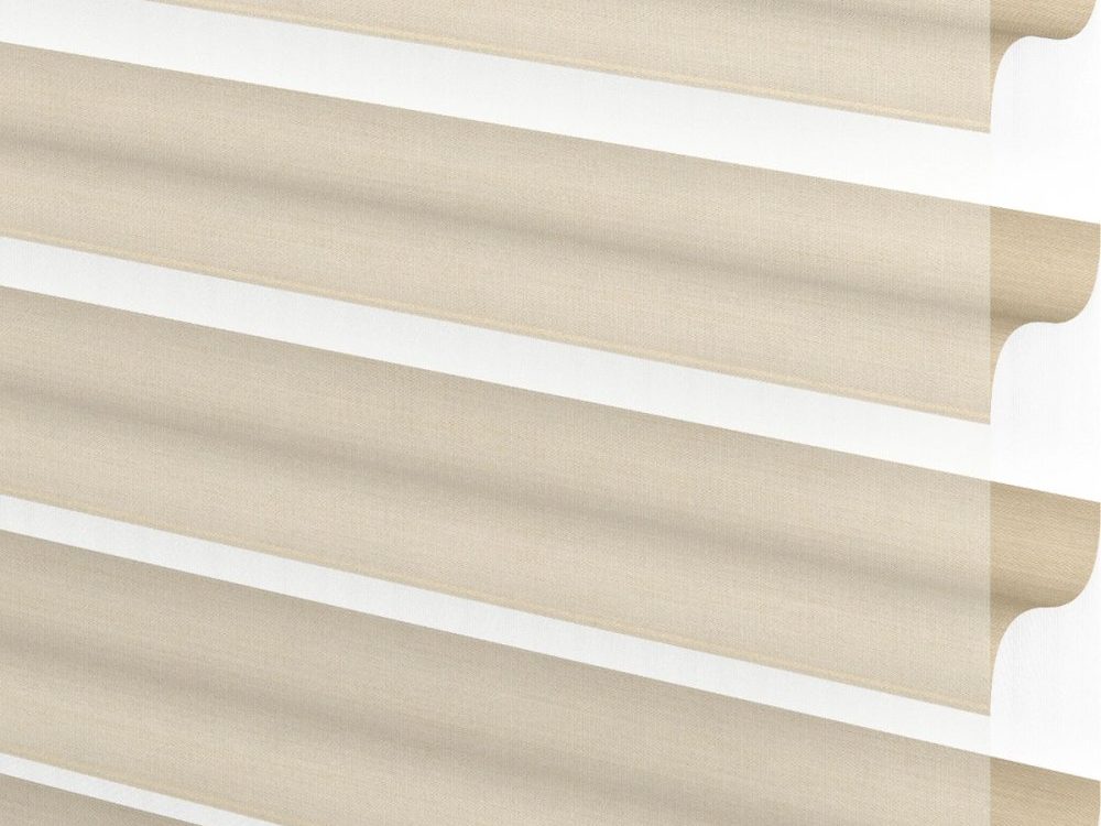 Hunter Douglas Silhouette shades with floating fabric vanes