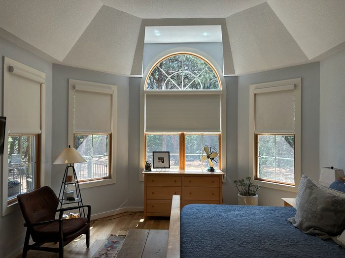 Custom Roller Shades installation by Love Is Blinds Iowa