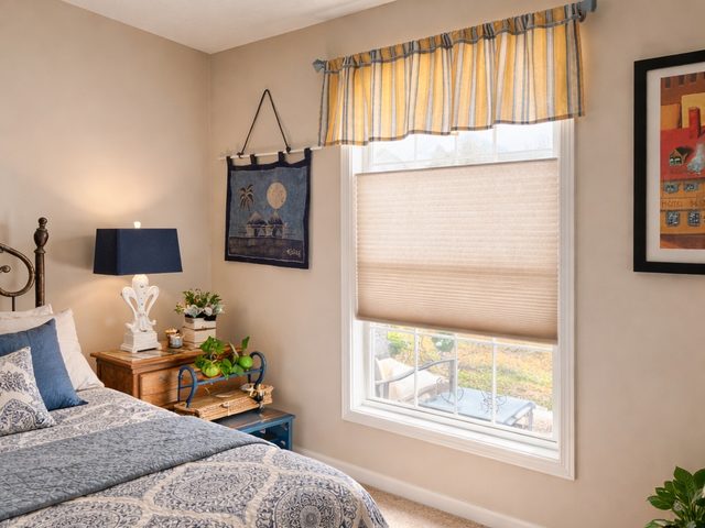 Custom Roman Shades installation by Love Is Blinds Iowa