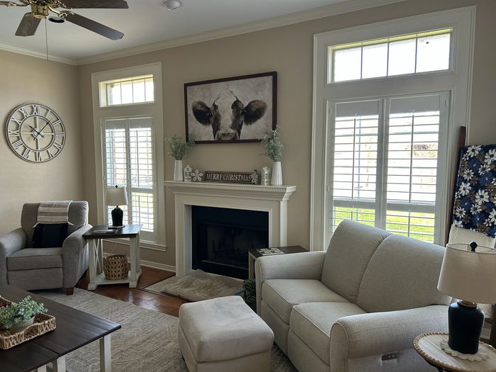 Custom Plantation Shutters installation by Love Is Blinds Iowa