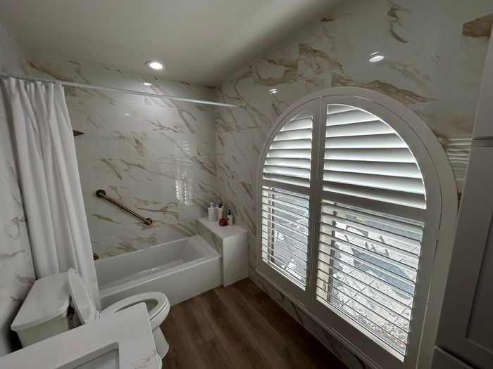 Custom Plantation Shutters installation by Love Is Blinds Iowa