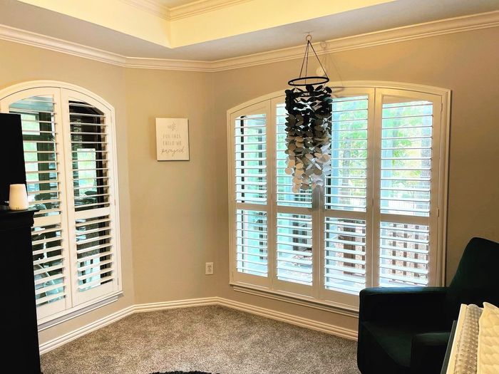 Custom Plantation Shutters installation by Love Is Blinds Iowa