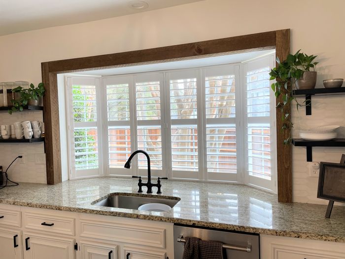 Custom Plantation Shutters installation by Love Is Blinds Iowa