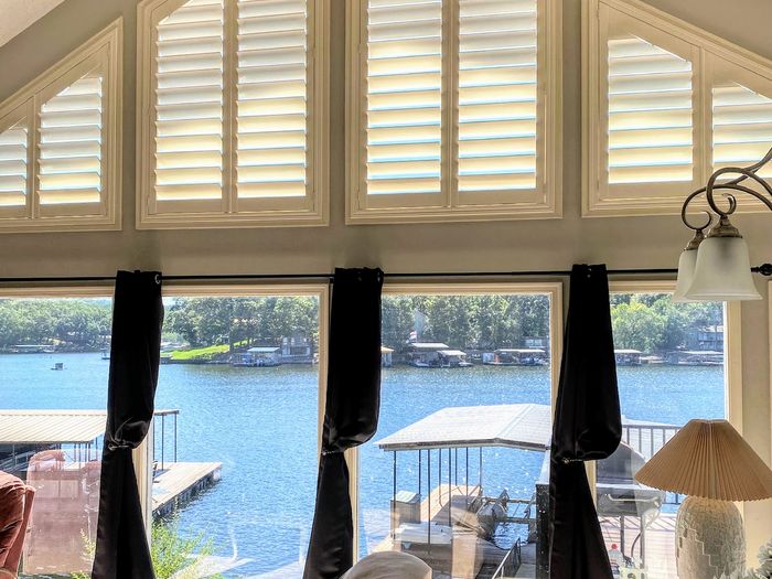 Custom Plantation Shutters installation by Love Is Blinds Iowa
