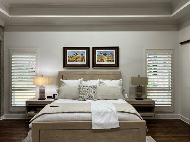 Custom Plantation Shutters installation by Love Is Blinds Iowa