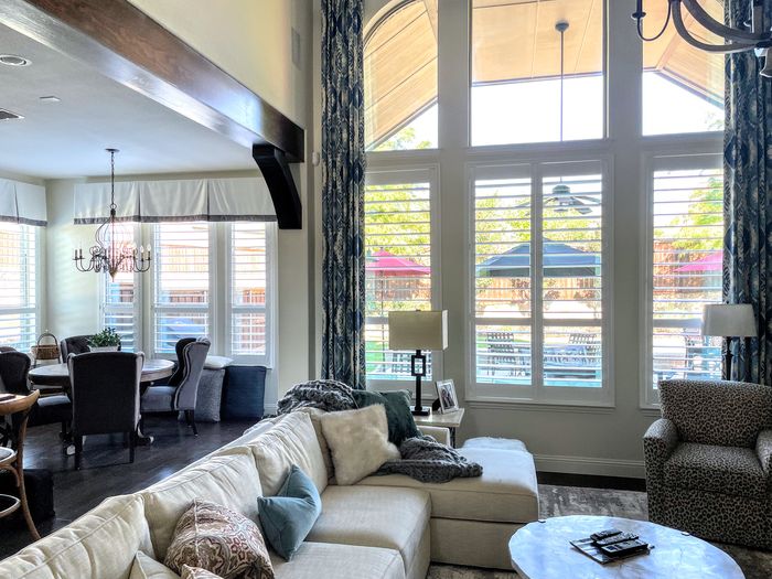 Custom Plantation Shutters installation by Love Is Blinds Iowa