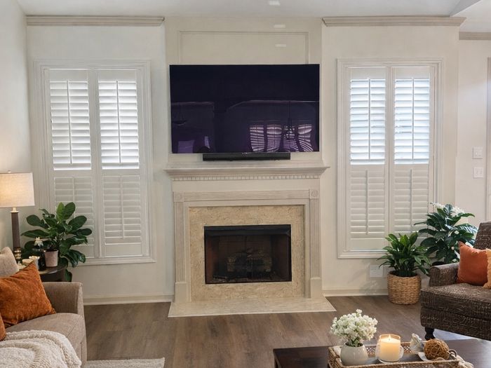 Custom Plantation Shutters installation by Love Is Blinds Iowa